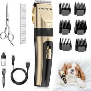 Dog Grooming Clippers-USB Cordless